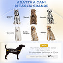 Divano per Cani Taglia Grande 98x67x25 cm con Cuscino Sfoderabile Verde Chiaro