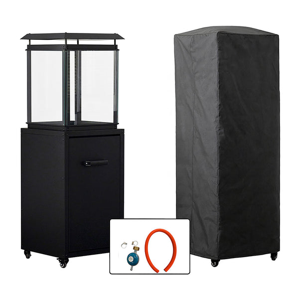 Stufa a Gas da Esterno Raven 8kW Riscaldatore a Propano con Copertura Nero acquista