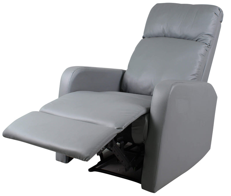 Poltrona Alzapersona Elettrica 1 Motore in Similpelle Vandi Grigia