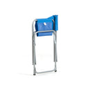 Sedia Pieghevole Regista 32x59x80 cm in Acciaio Regista Blu