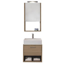 Mobile da Bagno sospeso Giava 11 Legno Crema TFT