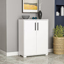 Scarpiera Lupa 72x35x97 cm bianca 5 ripiani