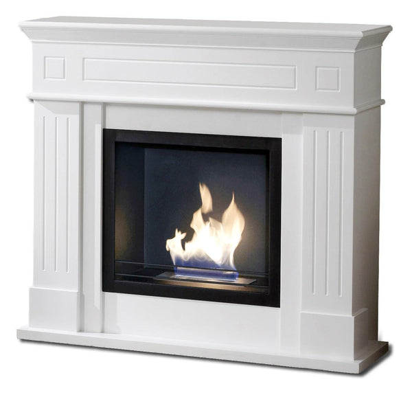 Bioethanol Bodenkamin 110x37x102 cm Weiß acquista