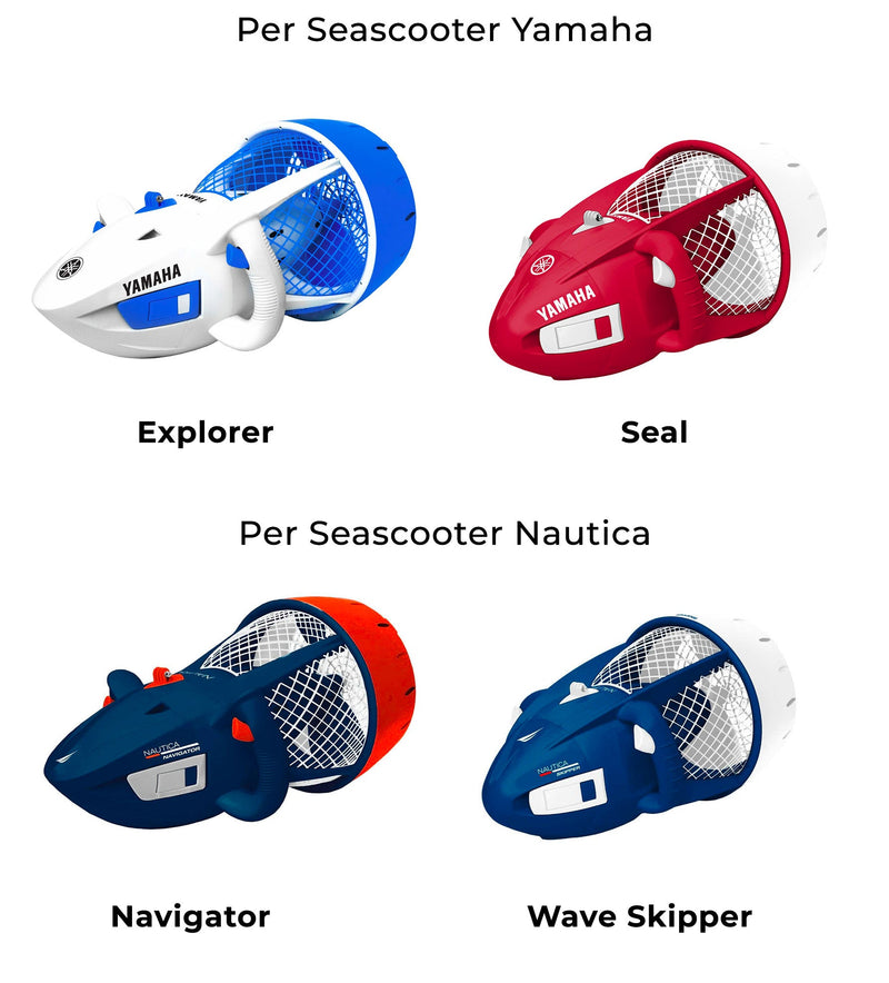 Caricabatterie per Seascooter Acqua Scooter Yamaha Explorer - Seal e Nautica Navigator - Skipper