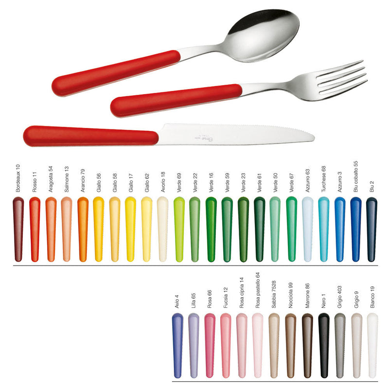 Servizio Set di Posate 24 pezzi in Acciaio Inox Eme Brio