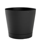 Vaso da Interno e Esterno Ø19x18cm in Polipropilene Orione 19 Ash Antracite