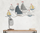 Pannello Sea 114,5x3,5x62,50 cm in Ferro