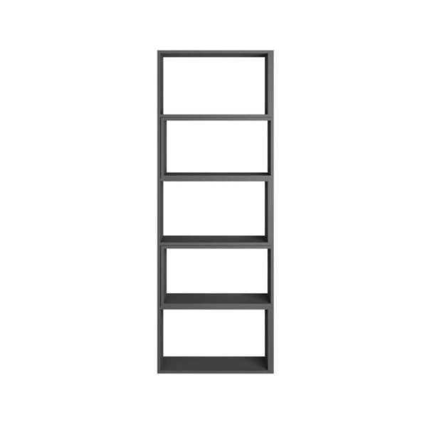 Libreria 72x22x200 cm Wish estensibile angolare antracite prezzo