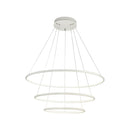 Lampada pendente Modern in Metallo Nola Bianco