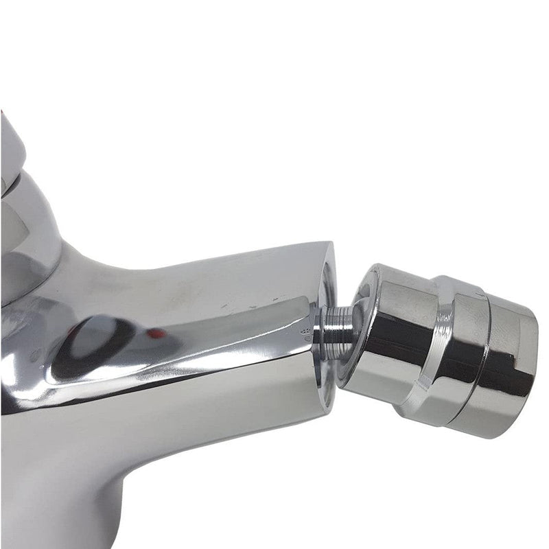 Rubinetto per Bidet Monocomando in Acciaio con Scarico Pop-Up