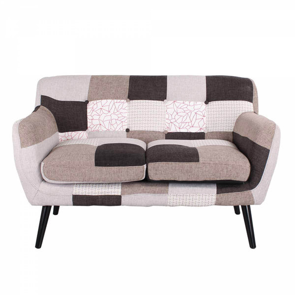 acquista 2-Sitzer-Sofa 130 x 80 x 68 cm in elegantem Stoff