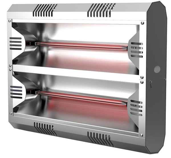 acquista Elektrischer Infrarotstrahler für Wand oder Decke 37,5 x 49,6 x 31,3 cm 4000 W Moel Hathor 79204