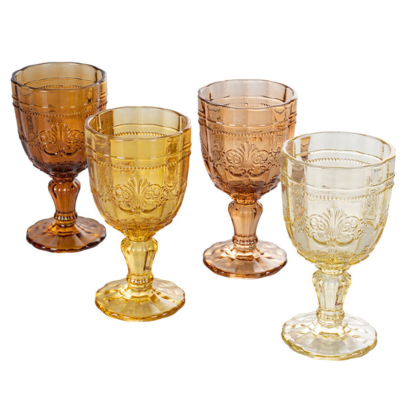 Set mit 4 Syrah-Schokoladenkelchen aus Glas Villa d'Este Home Tivoli Chocolate sconto