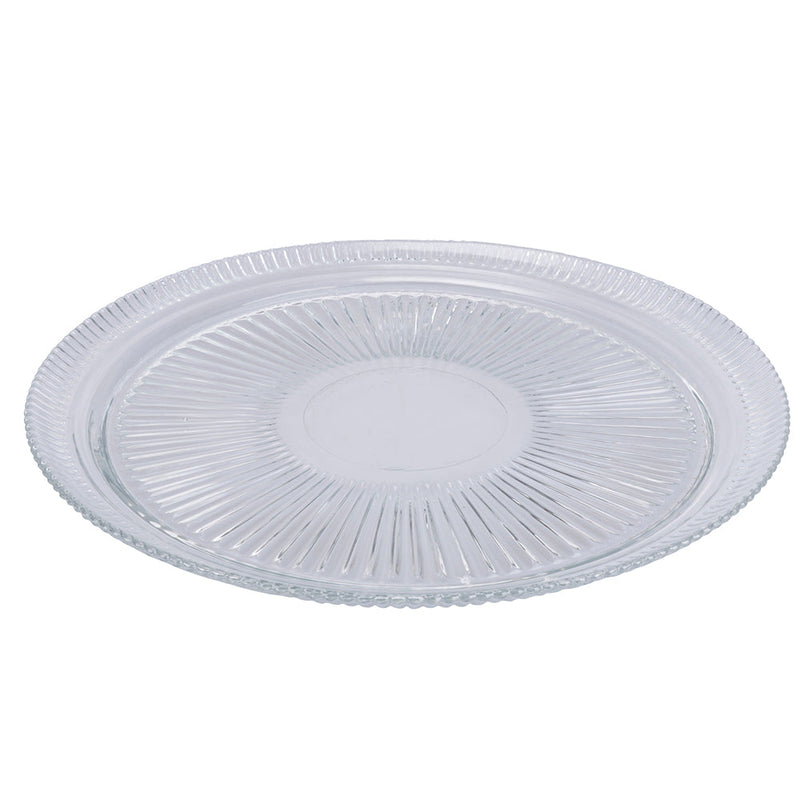 Piatto da Portata Ø33x2,5 cm  in Vetro VdE Tivoli 1996