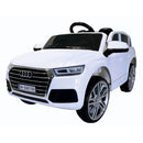 Macchina Elettrica per Bambini 12V con Licenza Audi Q5 Bianca
