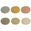 Set 6 Tovagliette Ovali in Midollino Villa d'Este Nature