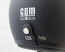 Casco Jet per Scooter Occhiale Interno CGM Vintage 133A Nero Opaco