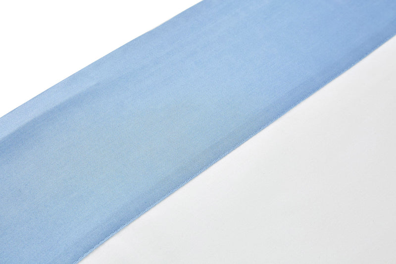 Set Lenzuola Sopra Sotto e Federe Bordi in Raso Garrini Eveline Avorio/Valanga Varie Misure