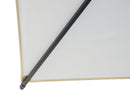Ombrellone da Giardino 3x2 m Palo Ø48 mm Telo in Polietilene Ecrù