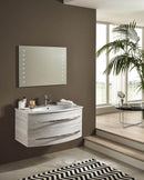 Mobile da Bagno sospeso Monica 02 Rovere Bianco TFT