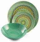 Servizio Piatti 18 Pezzi in Porcellana e Gres Villa d'Este Maharaja