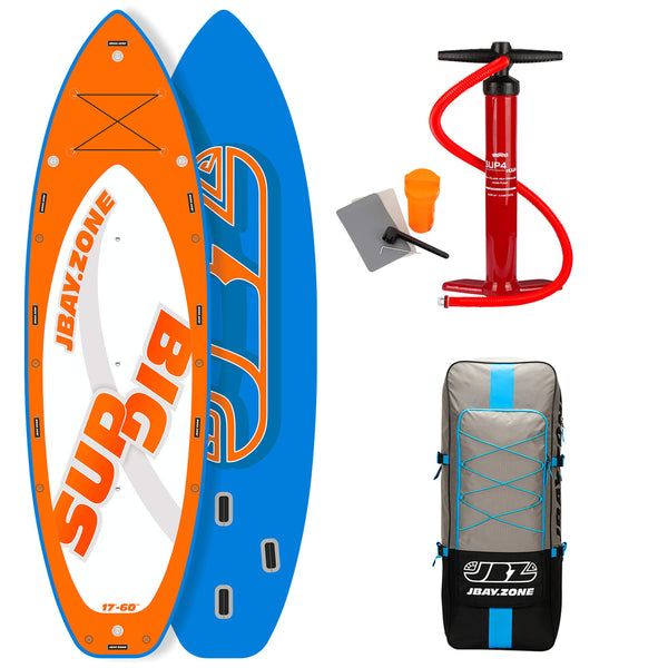 sconto SUP Tavola Stand Up Paddle Gonfiabile 518x152x20 cm con Pagaia Zaino e Accessori Jbay.Zone Big Sup Y3