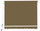 Fallmarkise mit Armen 245 x 245 cm Braun