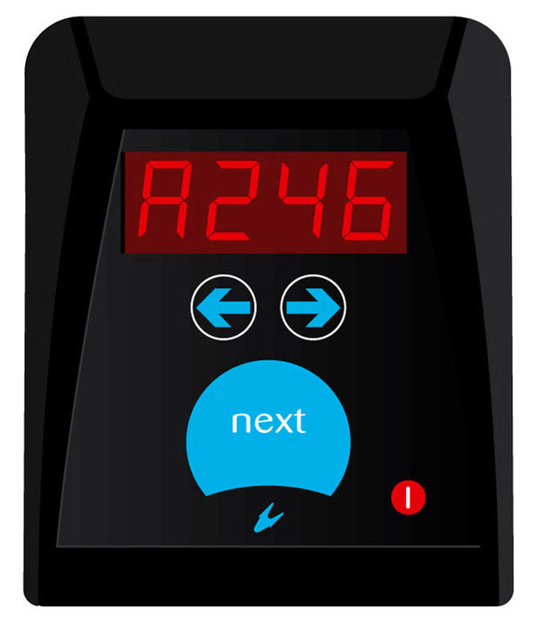 Bedienerkonsole für Visel Mp-Cons MultiPoint Queue Controller Display Schwarz acquista