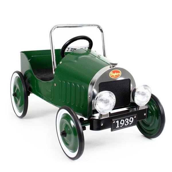 Vintage Racing Tretauto für Kinder Baghera Classic Green prezzo