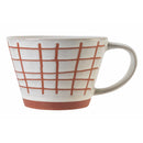 Set 4 Tazze Cereali Ø11,5x8 cm in Gres VdE Tivoli 1996 Geometry