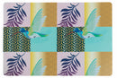 Set 6 Tovagliette Double Face Villa d'Este Home Tivoli Parrot Groove
