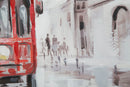 Dipinto su Tela Tram 80x3x80 cm in Legno e canvas