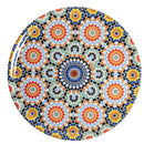 Set 4 Piatti Pizza Ø33x2 cm  in Porcellana VdE Tivoli 1996 Marrakech 
