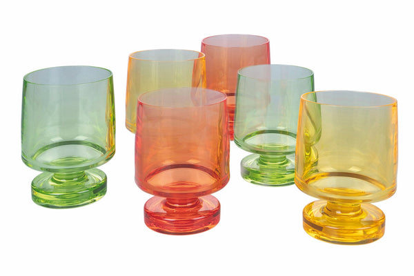 Set mit 6 Acryl-Wassergläsern 356 ml Villa d'Este Home Tivoli prezzo