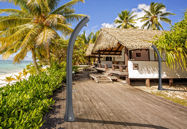 Doccia Solare da Giardino 28L Miscelatore e Lavapiedi Arkema Happy Five Verde online