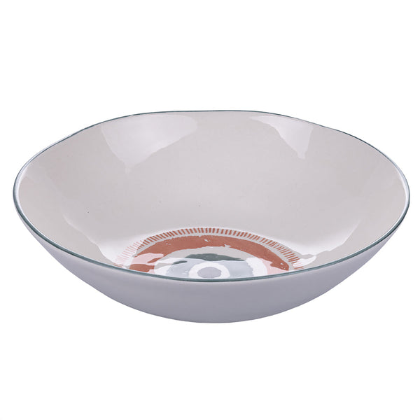 Insalatiera Fonda Ø31x9 cm in Ceramica VdE Tivoli 1996 Occhio Marino prezzo