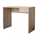 Scrivania Porta Pc Tom Quercia Chiaro 90x45x74 h cm in Truciolare bilaminato Marrone