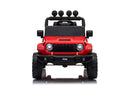 Macchina Elettrica per Bambini 101x59x65 cm Licenza Jeep Rubicon Small Rosso