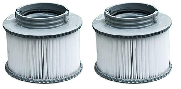 Set mit 2 Ersatzfiltern MSpa B0302949 für Whirlpool-Badewanne mit integrierter Halterung acquista