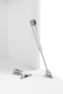 Parete Attrezzata Soggiorno 280x30x180 cm Maruska n°10 Bianco Lucido