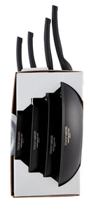 Set 4 Padelle Ø18-22-24-28 cm Antiaderente Induzione in Alluminio Effetto Pietra Moneta Insieme