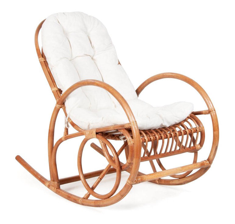 Garten-Schaukelsessel aus Rattan...