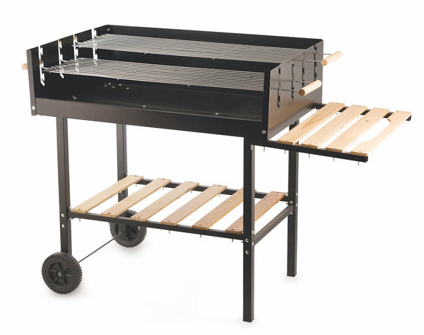 Holzkohlegrill mit 2 Soriani Sun-Day Steel Grills online