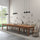 Tavolo allungabile 160/320x90 cm Super 4 colore noce country