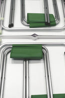 Tavolo Pieghevole da Giardino con 4 Sedie 120x60 cm Soriani Pic-wick Bianco