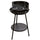 Runder Holzkohlegrill Ø42 cm Soriani Sun-day Black