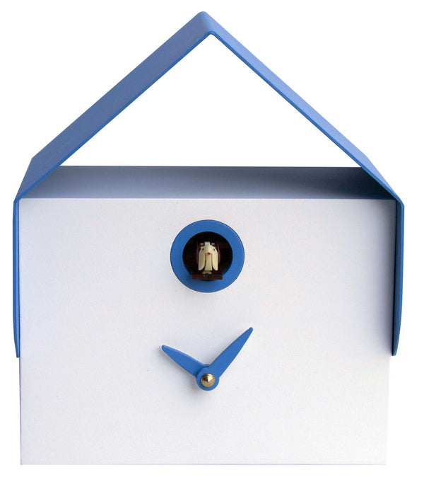 prezzo Wand- und Tisch-Kuckucksuhr 19,5 x 23 x 14 cm Pirondini Italia Dotto Weiß und Blau