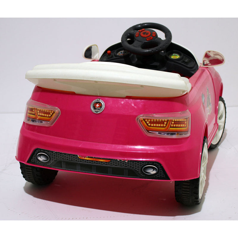 Macchina Elettrica per Bambini 6V Masha e Orso Girl Rosa