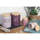 Barattolo Sale dell’Himalaya 900 ml in Gres VdE Tivoli 1996 Shades of Provence Lilla