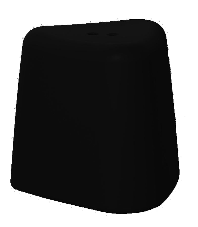 Sgabello da Giardino 52,5x48 cm in Resina Arkema Gaia Antracite